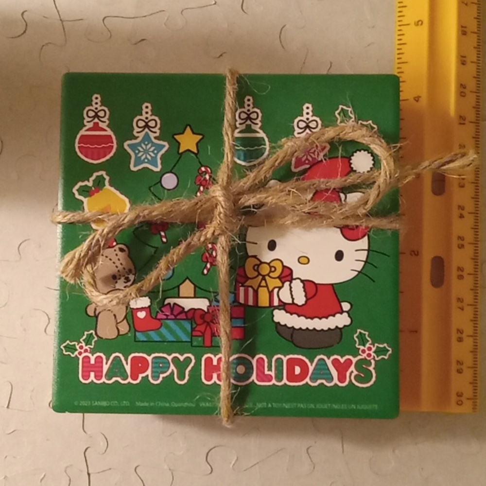 Hello Kitty Holiday Coasters